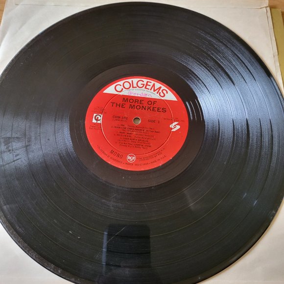 THE MONKEES More of the Monkees LP Vinyl 1967 Colgems Records COM-102 Pop LP9 - Picture 7 of 9